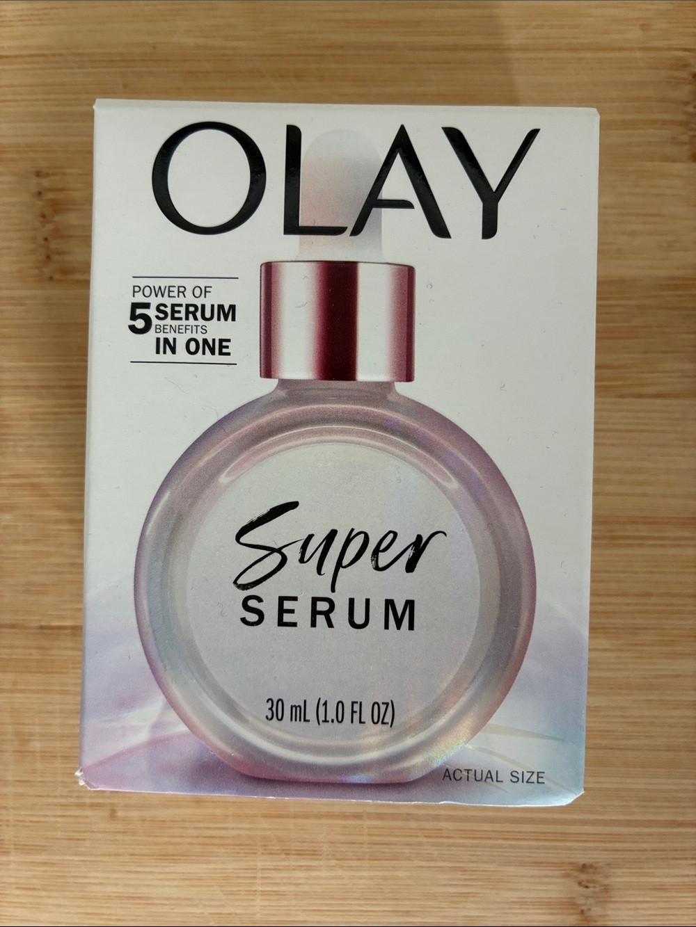 OLAY Super Serum - Iridescent Pink Bottle